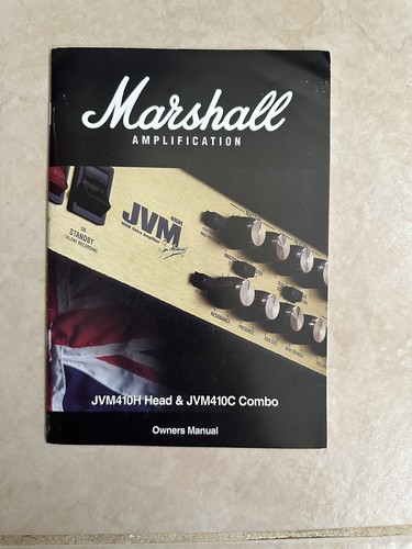 Vintage marshall owner - vintage,