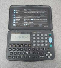Vintage Zeon Tech Personal Organiser 15KB Memory Electronic Device Hand Held