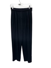 Missoni Pants Women's Size 44 Black Wide Leg 100% Wool