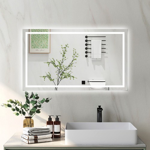 Led illuminated bathroom - illuminated,