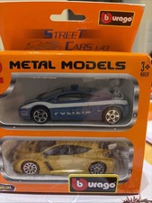 Burago Street Cars 1:43 Scale Models 2 Pack