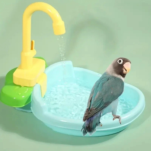 Automatic parrot shower bath - shower,
