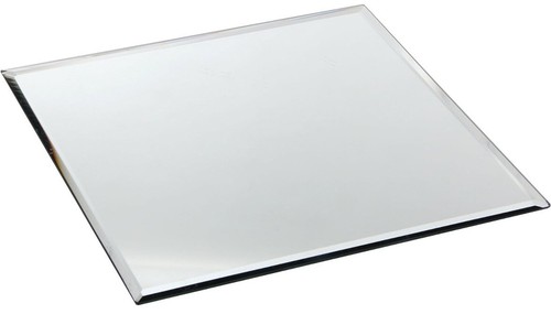 Square mirror plate glass - square,