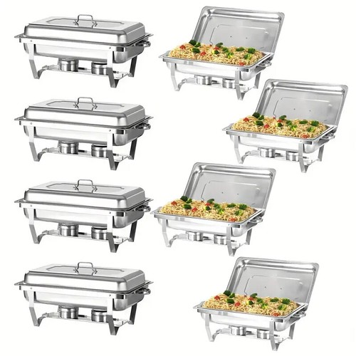 8pcs 8qt chafing - 8qt,
