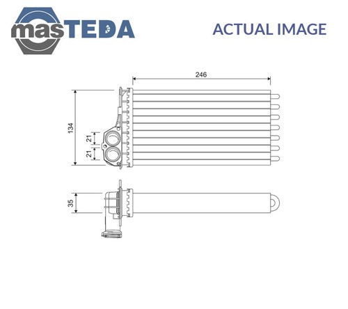 811565 heater radiator - 811565,
