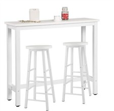 WOLTU Bar Table & 2 Stools Set