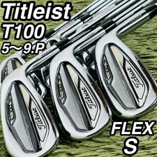 Titleist Iron Set T100 2019 5.6.7.8.9.P AMT TOUR WHITE Flex S200