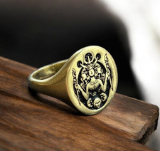 Sacred Triple Goddess Engraved