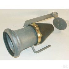 BAUER SLURRY TANKER SPRINKLER 6" Female End Low Spread Plate Vac V Shape Liquid