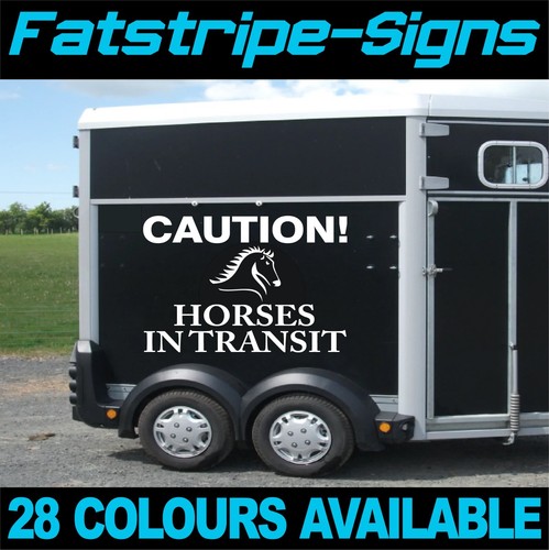 Caution horses transit - caution, in