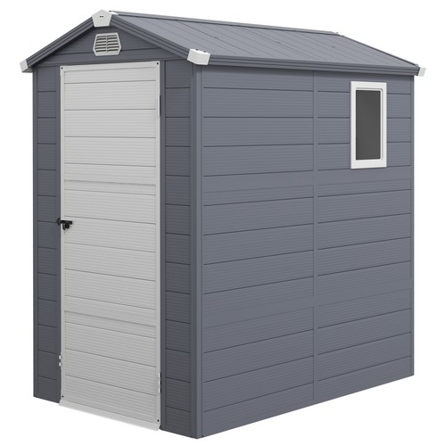 Outsunny 6ft garden shed - outsunny, 4