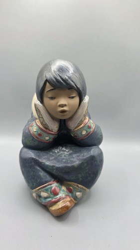 Lladro 2158 pensive - lladro,