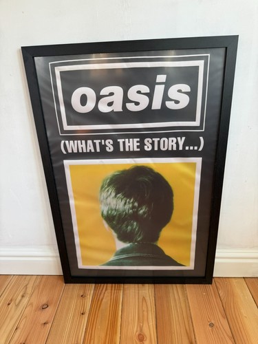 Framed oasis poster - framed,