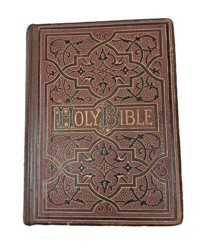 Bible antique cassell petter - bible,
