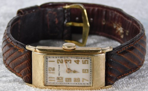 Vintage art deco waltham - vintage, 17j