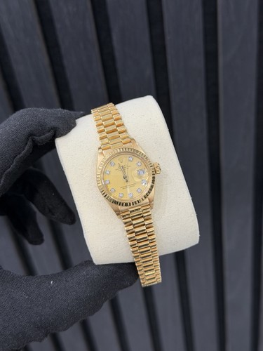 Rolex lady datejust champagne - lady-datejust,