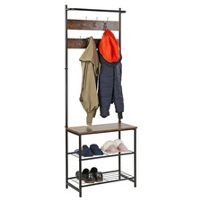Coat Stand Coat Rack with Shoe