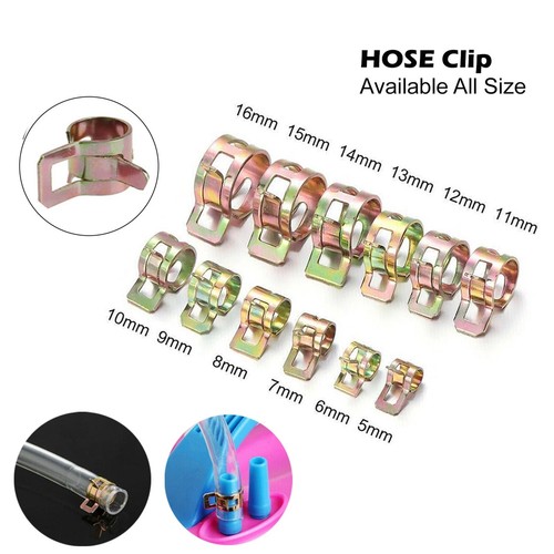 Mini hose clip clamp - hose, fuel