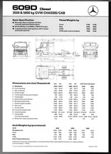 Mercedes-Benz 609D Chassis Cab