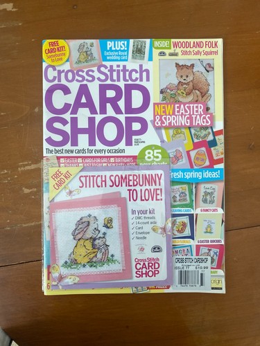 Cross stitch card shop - card, issue