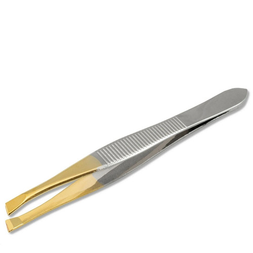 Gold tipped slanted tip - gold,