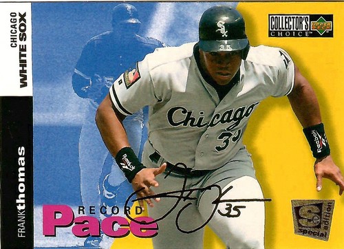 Frank thomas 1995 collector - frank, collector's
