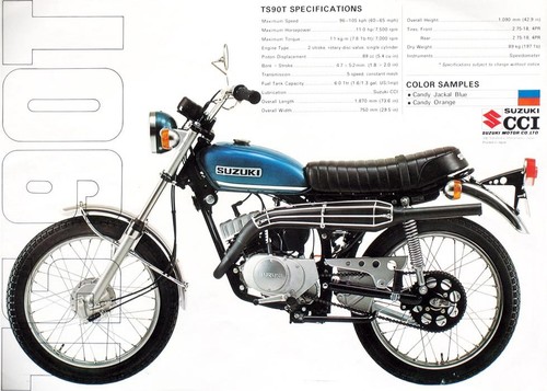 1971 suzuki ts90t - 1971,