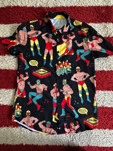 Luchador shirt black size - luchador, t-shirt,