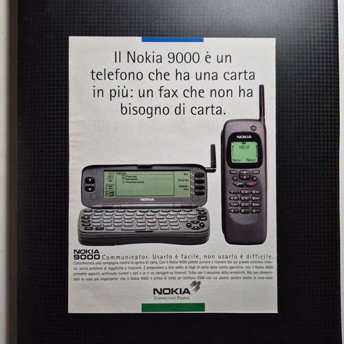 1997 nokia 9000 original ad - 1997,