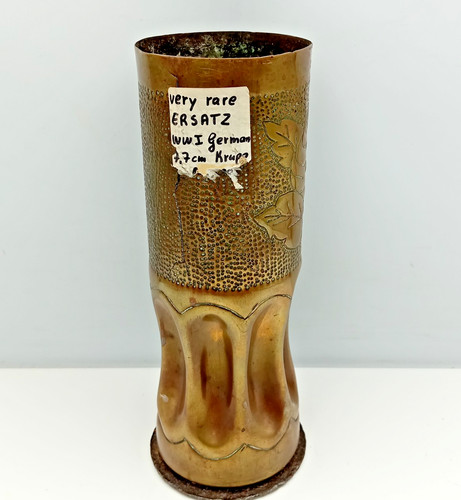 Ww1 trench art shell casing - shell,
