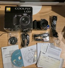 Boxed Nikon Coolpix L120 with