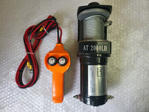 12v steel roap electric winch - steel,