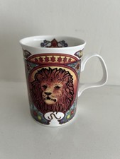 Roy Kirkham Signs Of The Zodiac Leo mug, 4 1/4" high, 3 1/4" diameter