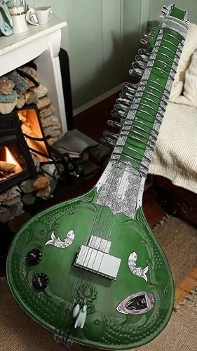 Indian electric travel sitar - indian,