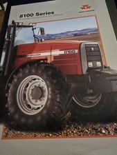 Massey Ferguson 8100 Series Tractor Brochure.