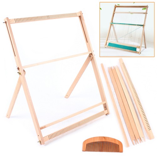 Wooden handmade weaving loom - handmade,