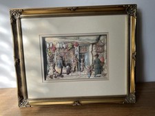 Vintage Anton Pieck 3D Shadow