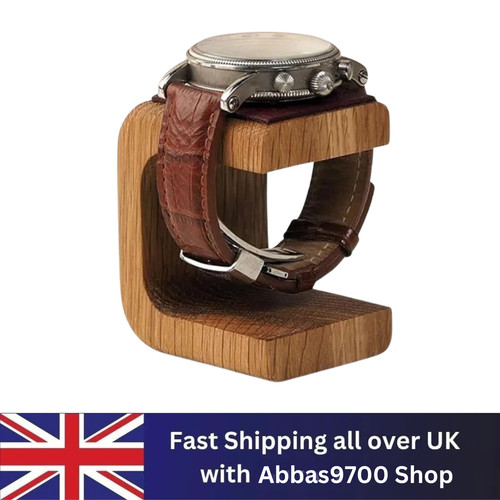 Wooden watch display stand - display,