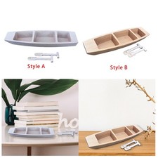 Wooden Fishing Boat Model Boat Craft for DIY Projects Desktop Living Room