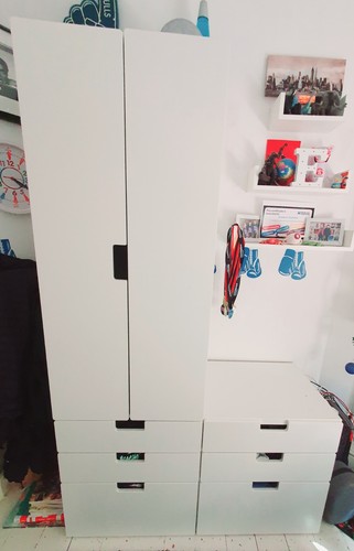 Ikea stuva wardrobe finger - ikea, w/