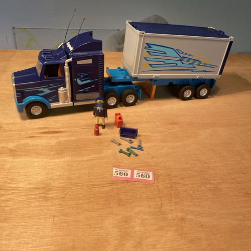 Playmobil big rig lorry - big,