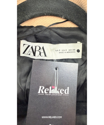 Zara belted wool blend - zara,