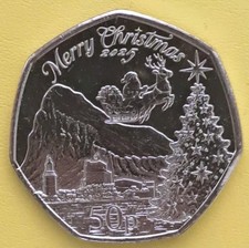 Christmas 50p Coins U. K