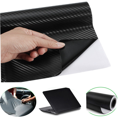 Car carbon fibre vinyl wrap - 3d,