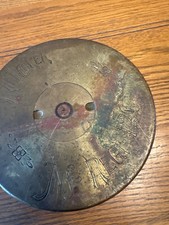 Trench Art Brass Artillery