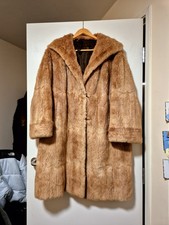 Real SABLE MINK FUR COAT