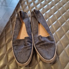 TOD's Denim Slip On Shoes Size