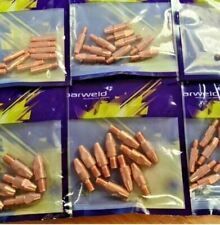 GENUINE PARWELD BZL CONTACT/ MIG EURO WELDING TIPS 0.6, 0.8, 1.0, 1.2mm Next Day