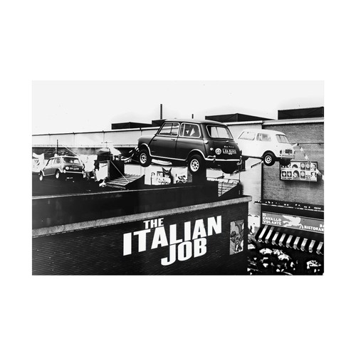 Satin poster the italian - satin,