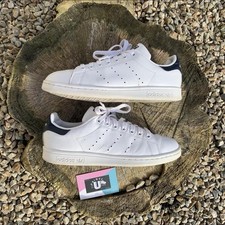 Classic Premium Adidas Stan Smith White Navy Black UK6 EU39.33 CM24.5 US7.5W